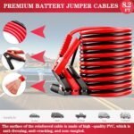 Car Roadside Emergency Kit, with Jumper Cables Automotive Kit,Car Safety Roadside Assistance Kit Headlamp,Tow Straps, Safety Hammers, Rainwear, Gloves.Black Visit the LIANXIN Store