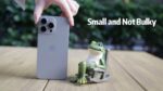 Miniature Frog Garden Statue Gifts Valentines Day Decorations Fairy Garden Accessories Outdoor Lights Solar Garden Frog Decor Art Housewarming Gift for Patio,Yard,Lawn Ornament,3.89"x2.36"x3.93 - Image 4