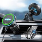 LISEN for 15W MagSafe Car Mount Charger,Magnetic Wireless Cars Charger,Magnetic Phone Holder for Cars,Phone Holders for Your Car Accessories for Women Men Jeep Ford F150 for iPhone 17-12,Samsung,Pixel - Image 5