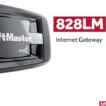 LiftMaster 828LM - Internet Gateway - Only Works with Security+ 2.0 Garage Door Openers - Smart Control for MyQ-Enabled Devices Including Gate Operators -Ethernet connectivity only, Black, Plastic