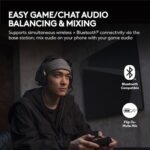 Logitech G Astro A50 X Multi-Platform Wireless Gaming Headset + Base Station for PS5/Xbox/PC: PLAYSYNC Video & Audio Switcher, HDMI 2.1 4K 120Hz VRR, <24bit/48kHz, 24hr Battery, 2.4GHz & BT - Black - Image 2