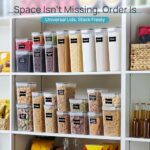 Airtight Food Storage Containers with Lids, Vtopmart 24 pcs Plastic Kitchen and Pantry Organization Canisters for Cereal, Dry Food, Flour and Sugar, BPA Free, Includes 24 Labels，Black - Image 7