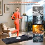 Walking Pad Treadmill with Handle Bar, 2026 Upgrade Portable Under Desk Treadmill for Home Small with Handles, 3.0HP Walking Pad for Home, 0.6-7.6MPH, 350LBS - Image 7